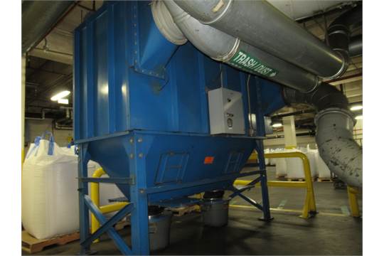 Torit & Day 54 HPH dust collector 10'Lx5'W x5'H, 9300 CFM